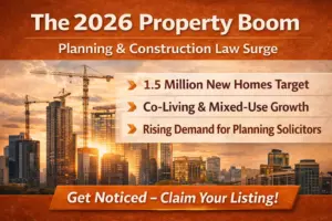 The 2026 Property Boom: Why Planning & ConstructionLaw Are the UK’s Fastest-Growing Sectors