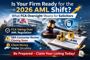 Is Your Firm Ready for the 2026 AML Shift? What FCAOversight Means for Solicitors